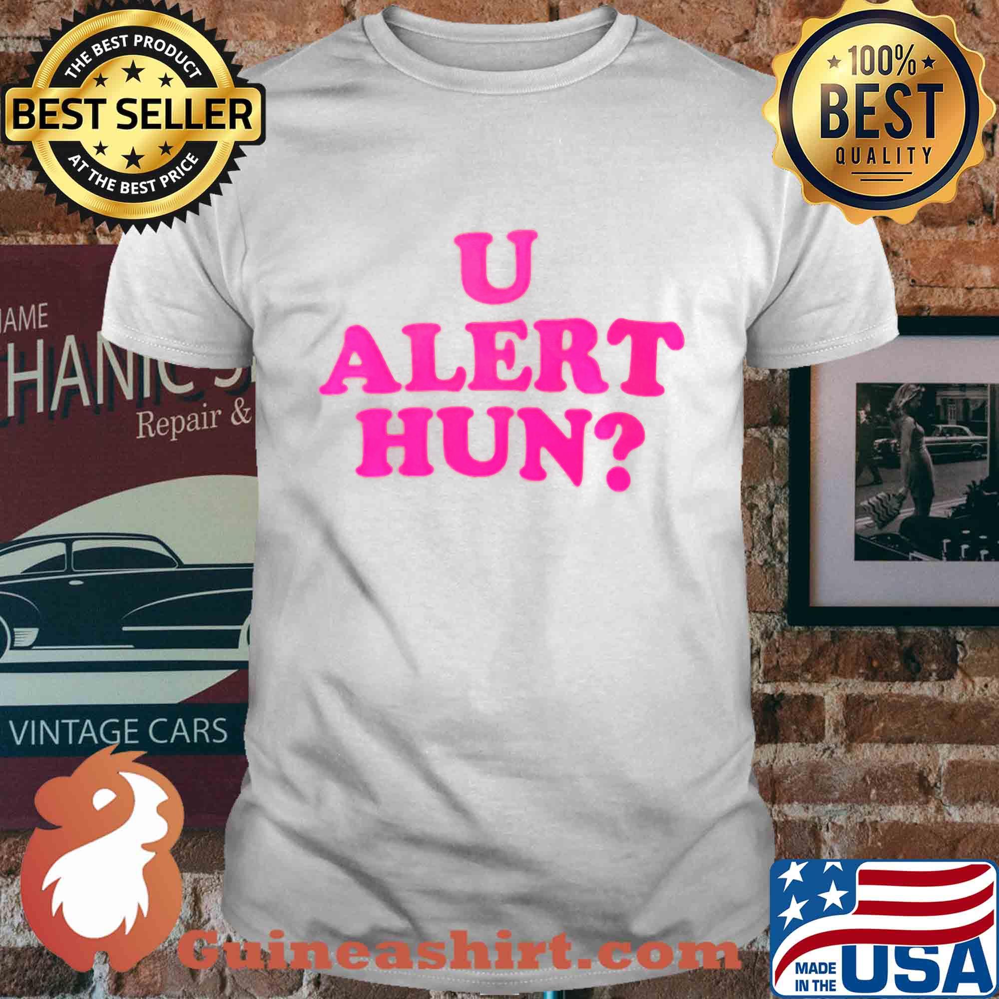 Official U alert hun shirt