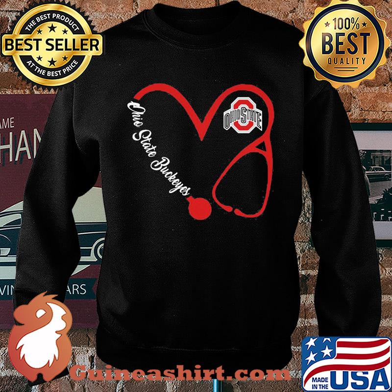 Ohio state buckeyes football stethoscope heart s Sweater