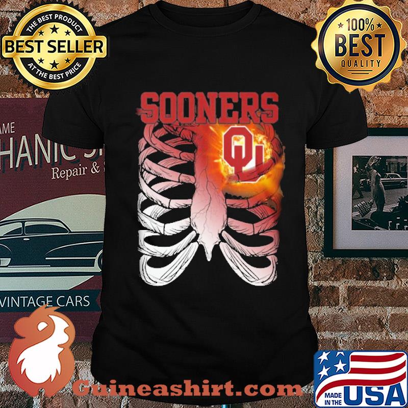 Oklahoma Sooners Bone heart shirt
