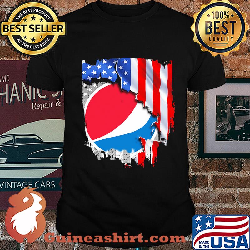 Pepsi American flag veteran Independence Day shirt