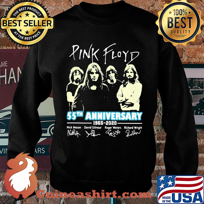 Pink floyd band 55th anniversary 1965 2020 signatures s Sweater
