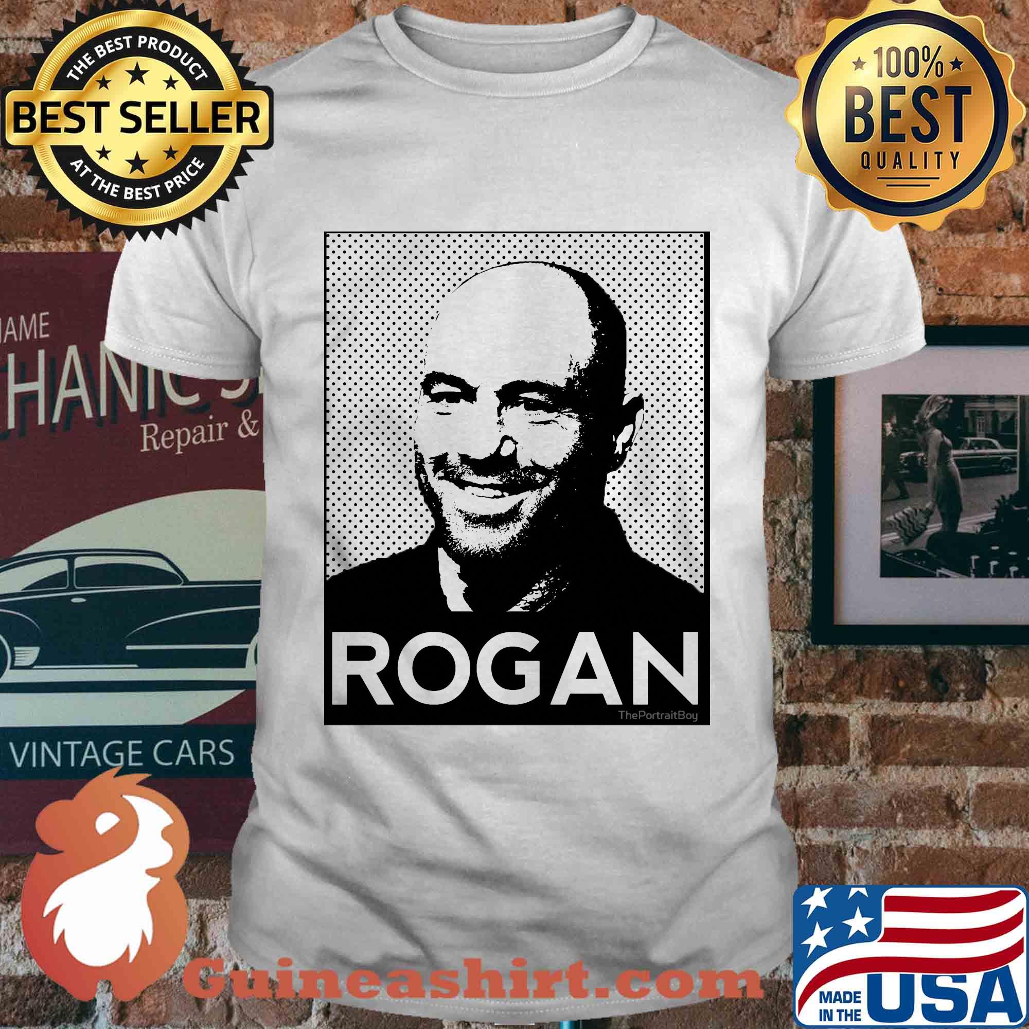 Portrait de Joe Rogan shirt