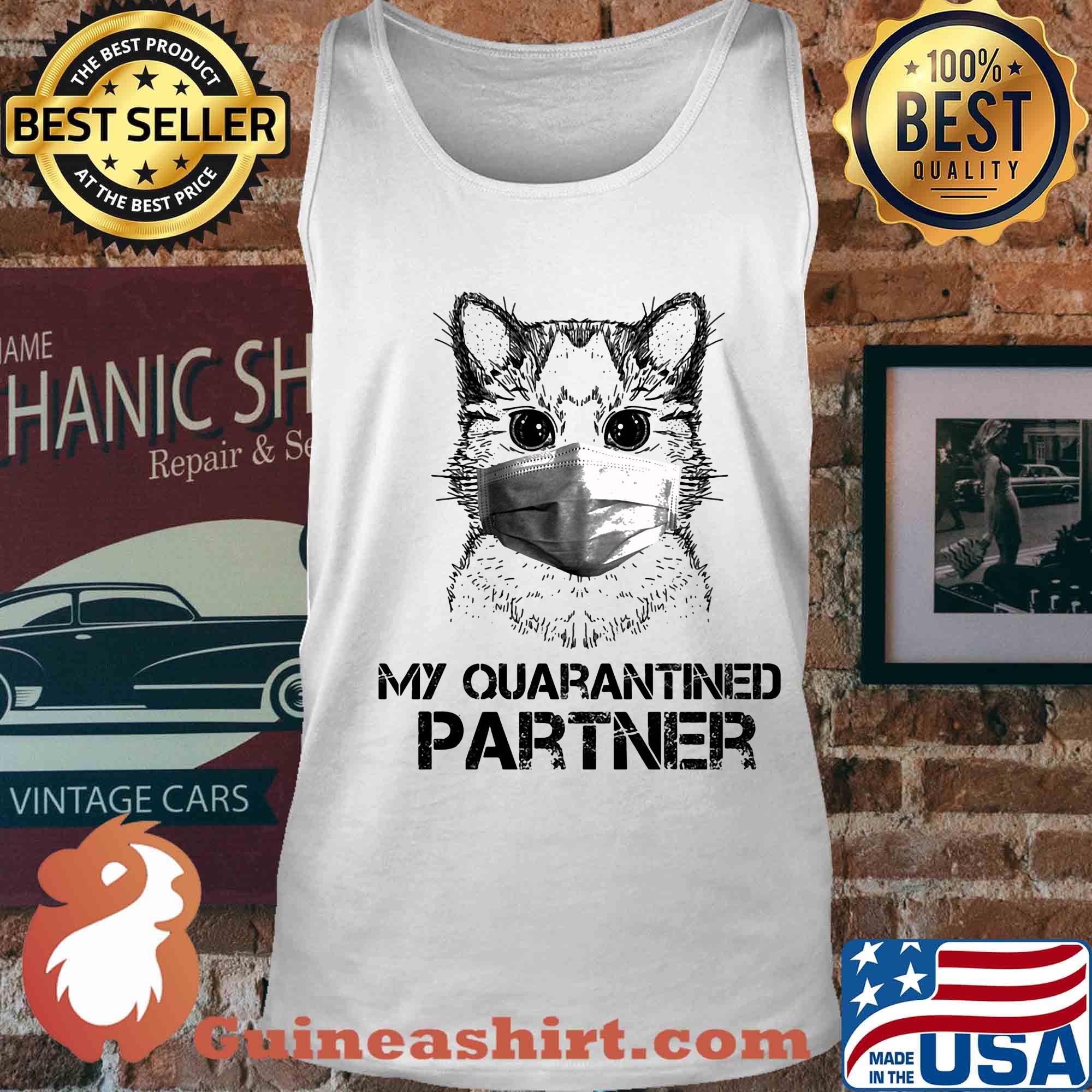 Raccoon Face Mask My quarantined partner s Tank top