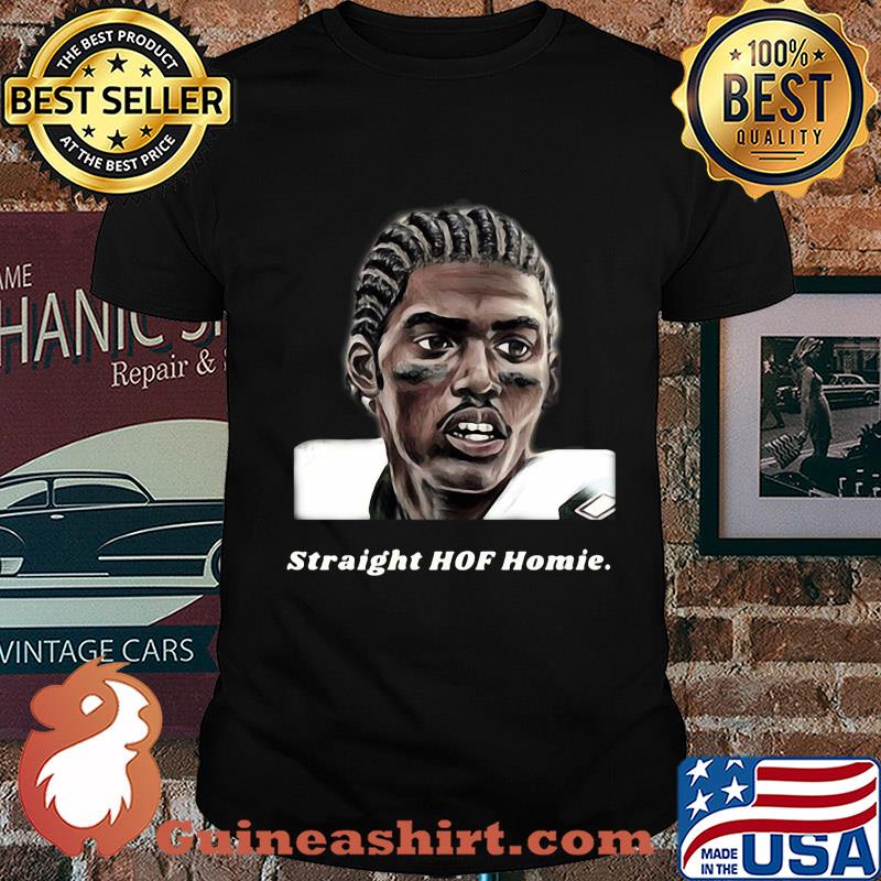 Randy moss minnesota vikings new england patriots straight hof homie shirt