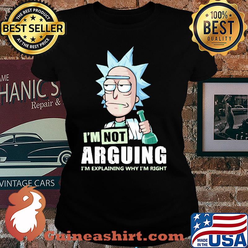 Rick I'm not arguing I'm explaining why I'm right s Ladies tee