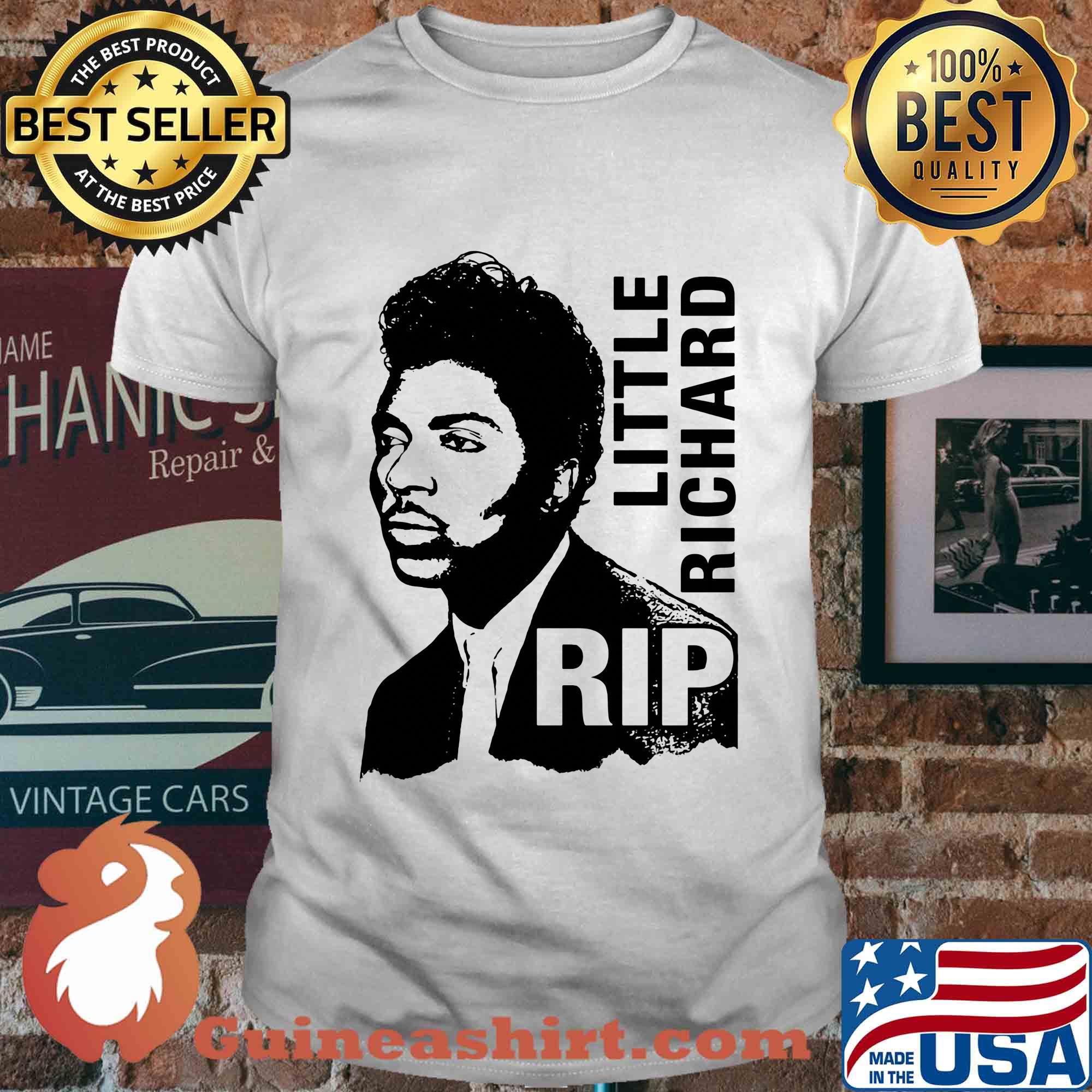 Rip little richard legend shirt