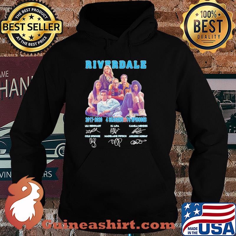 Riverdale 2017 2020 4 seasons 76 episodes signatures s Hoodie