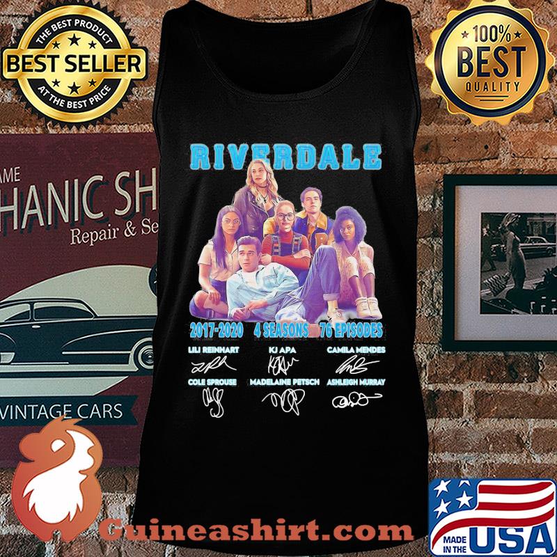 Riverdale 2017 2020 4 seasons 76 episodes signatures s Tank top