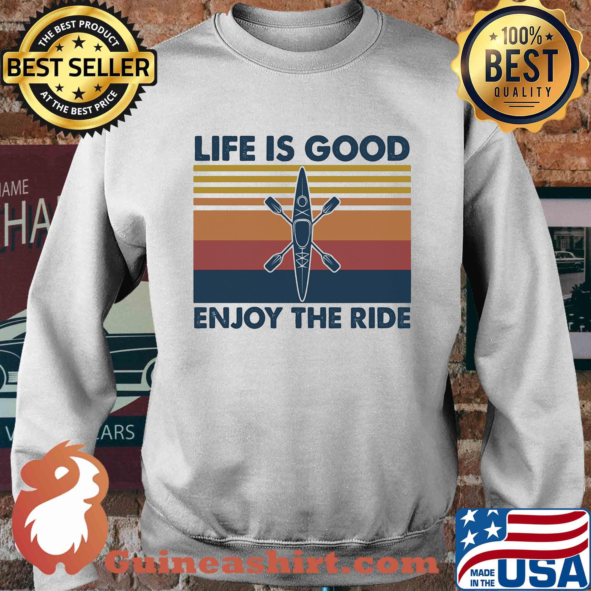 Rowing life is good enjoy the ride vintage s Sweater