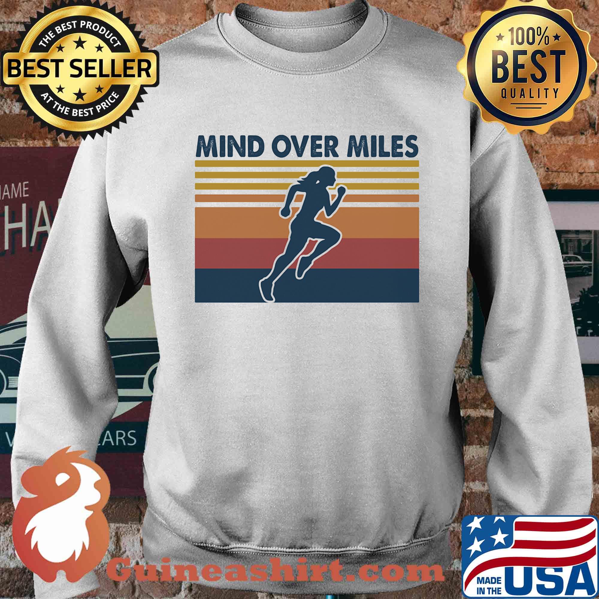 Running mind over miles vintage s Sweater
