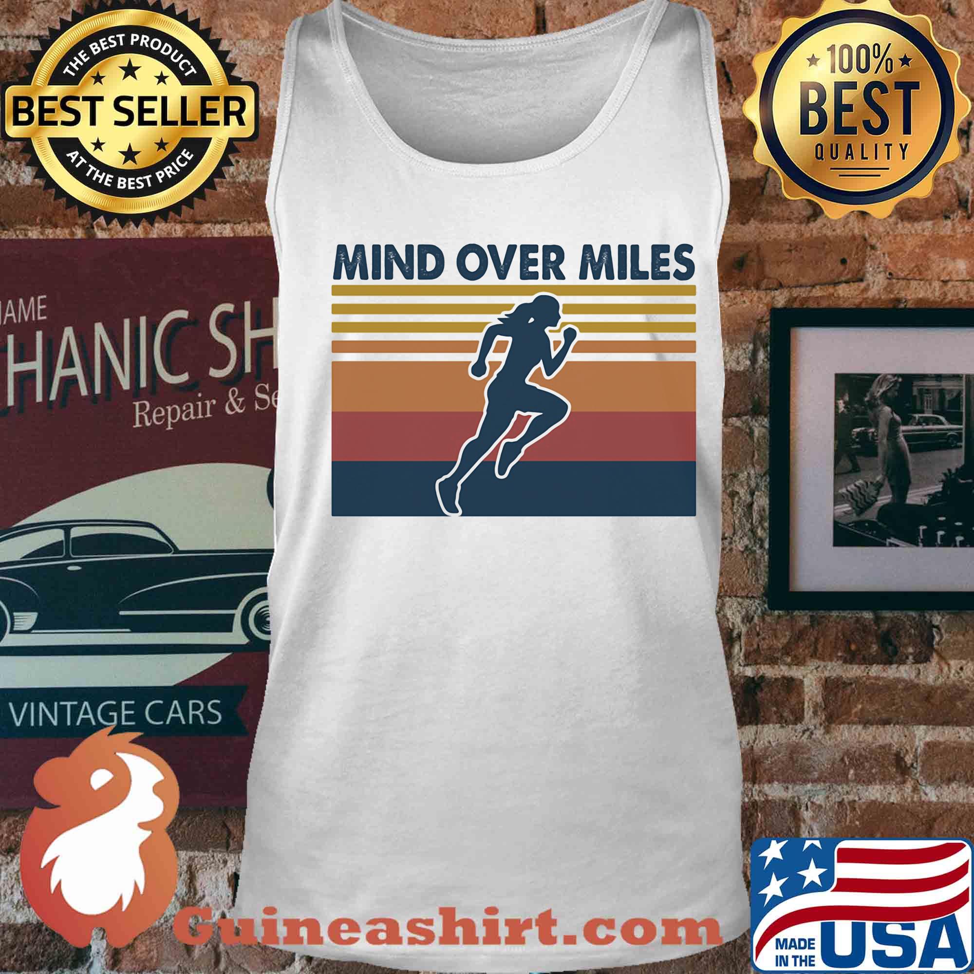Running mind over miles vintage s Tank top
