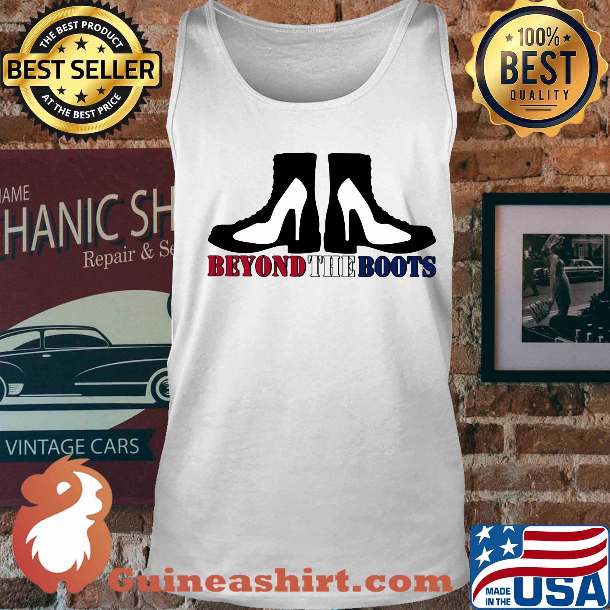 Shoes beyond the boots fashion s Tank top