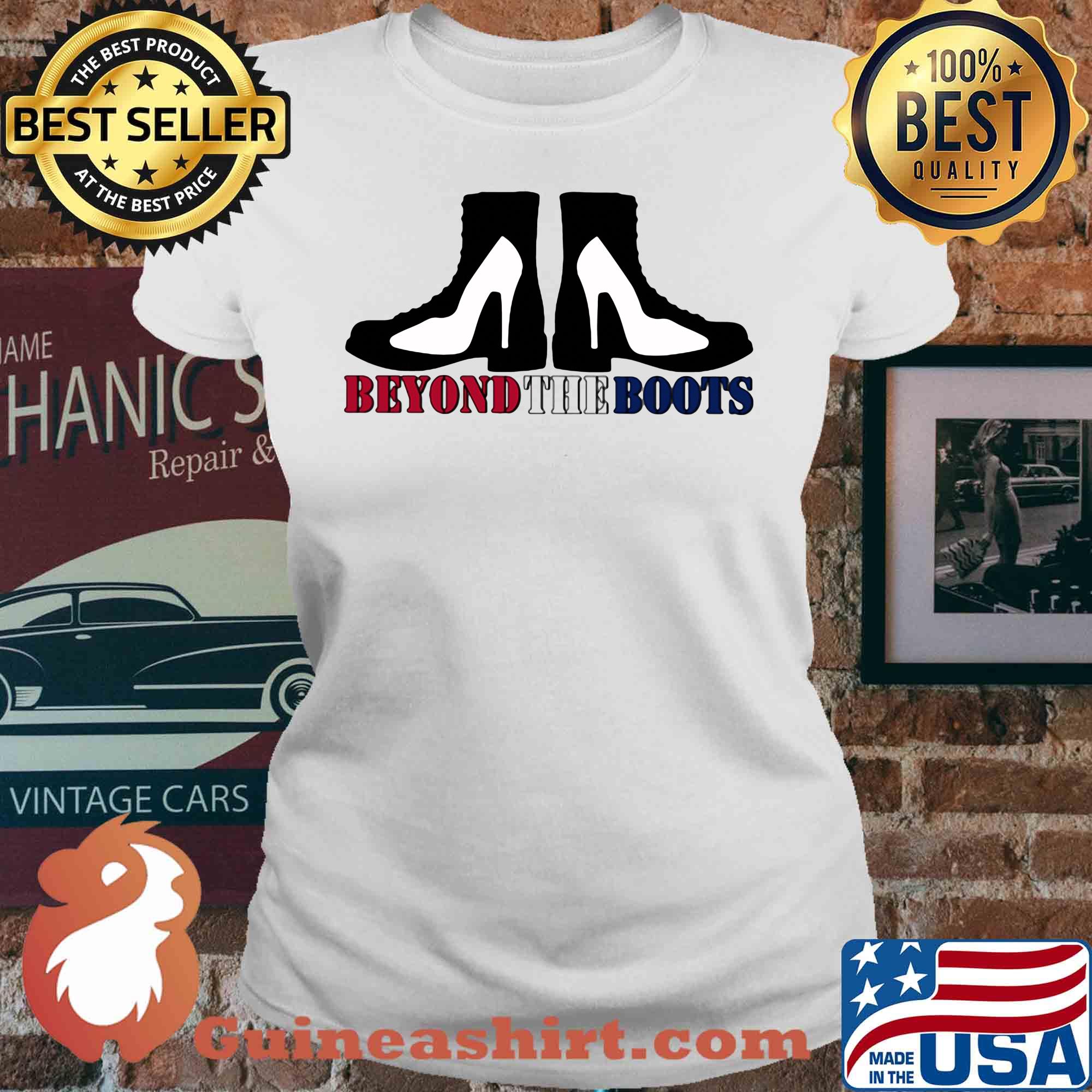 Shoes beyond the boots fashion s V-neck