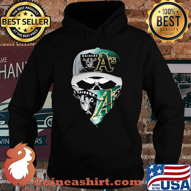 Skull mask player oakland raiders and oakland athletics s Hoodie