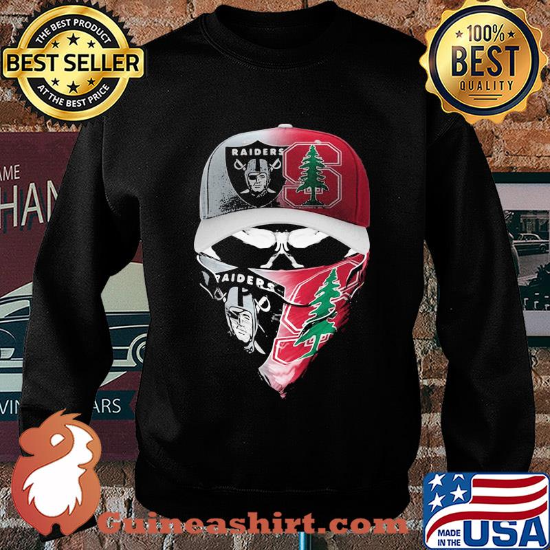 Skull mask player oakland raiders and stanford cardinal s Sweater