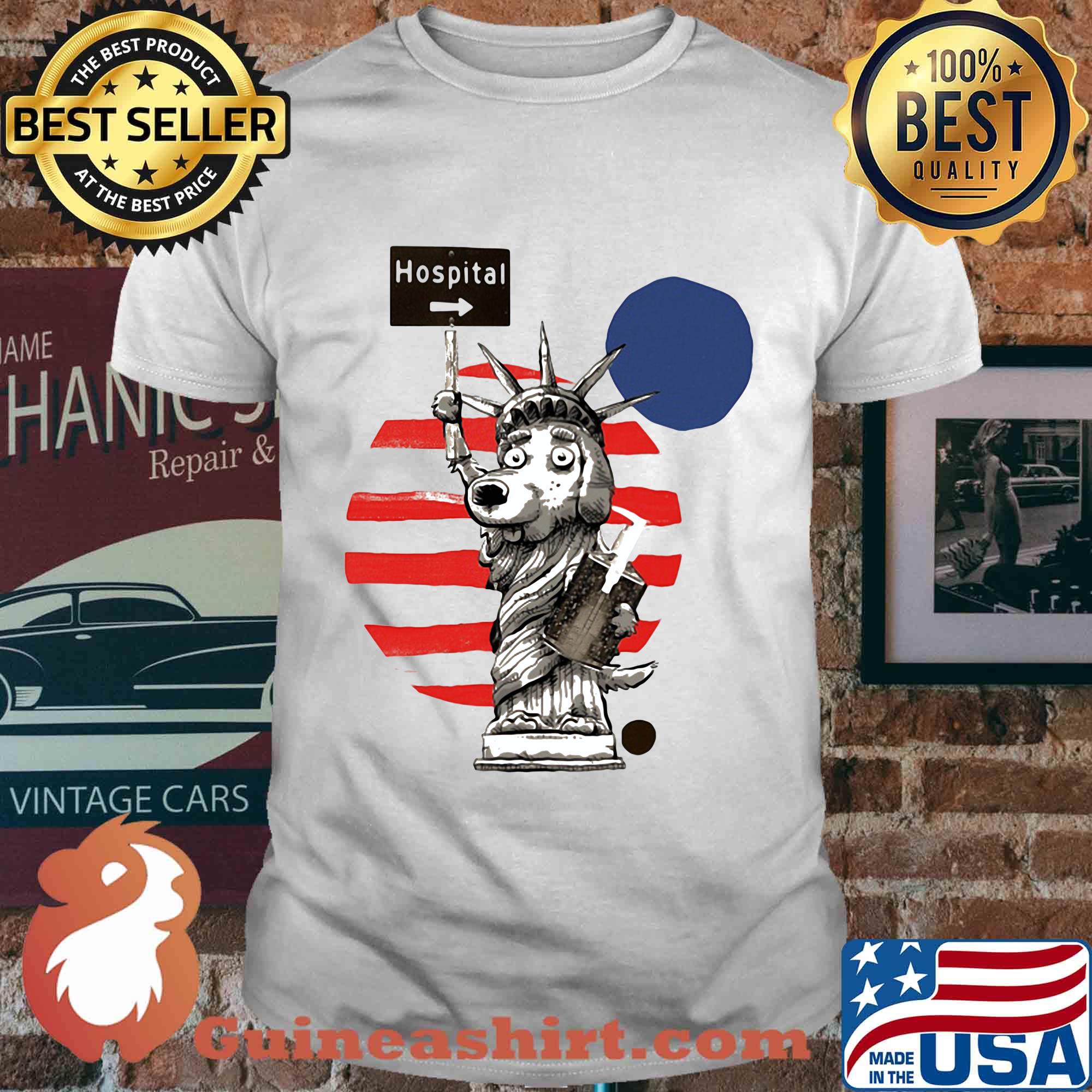 Snoopy hospital American flag veteran Independence Day shirt