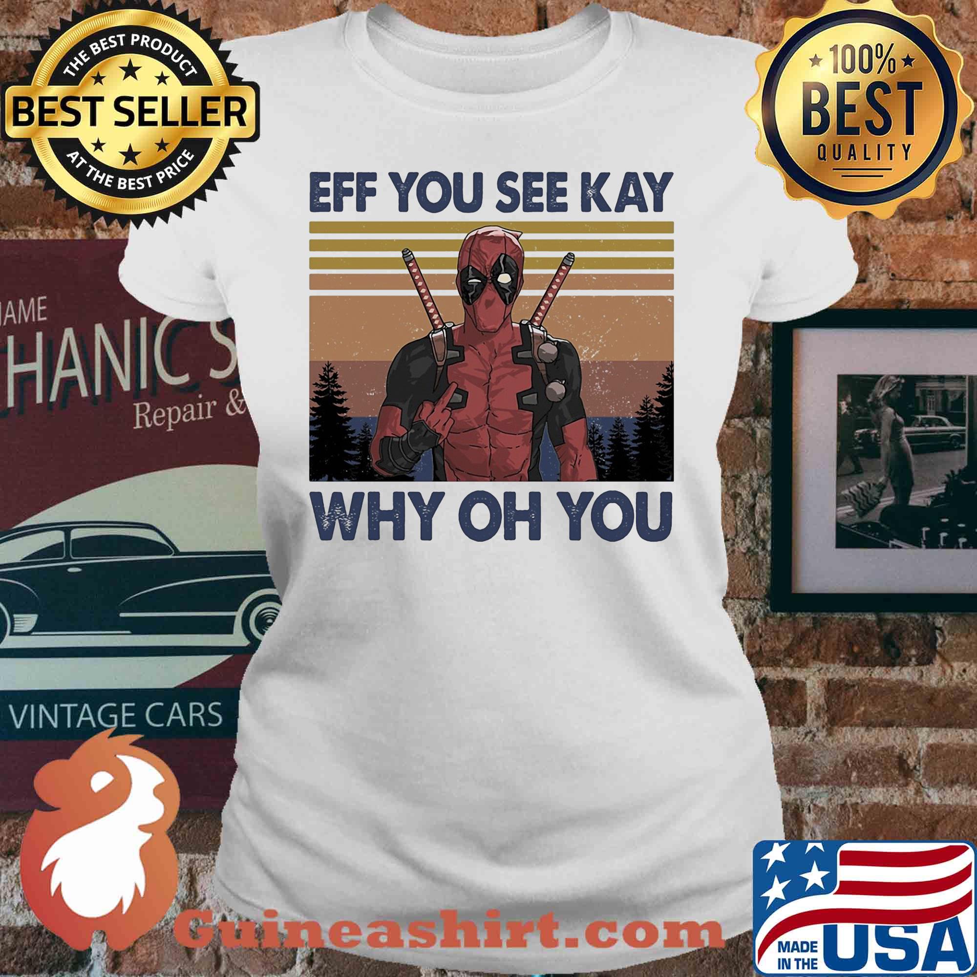 Spiderman eff you see kay why oh you vintage s V-neck