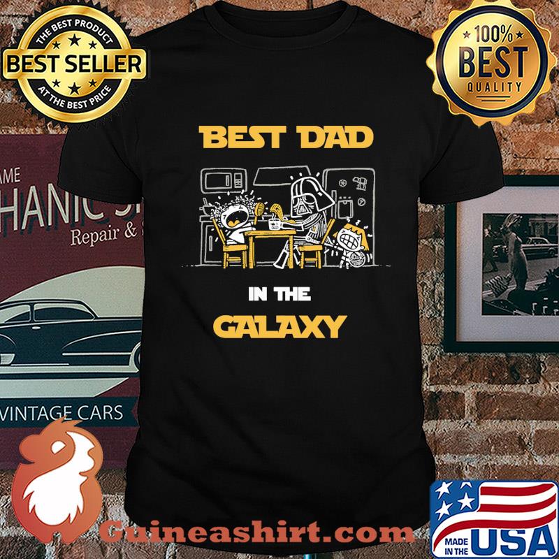 Star wars darth vader and baby best dad in the galaxy shirt