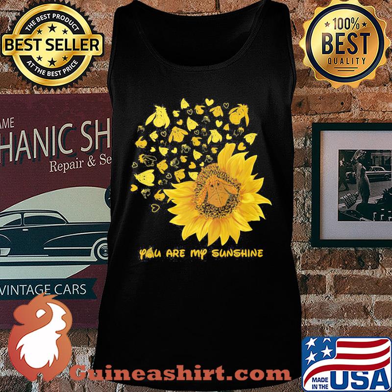 Sunflower eeyore donkey you are my sunshine s Tank top