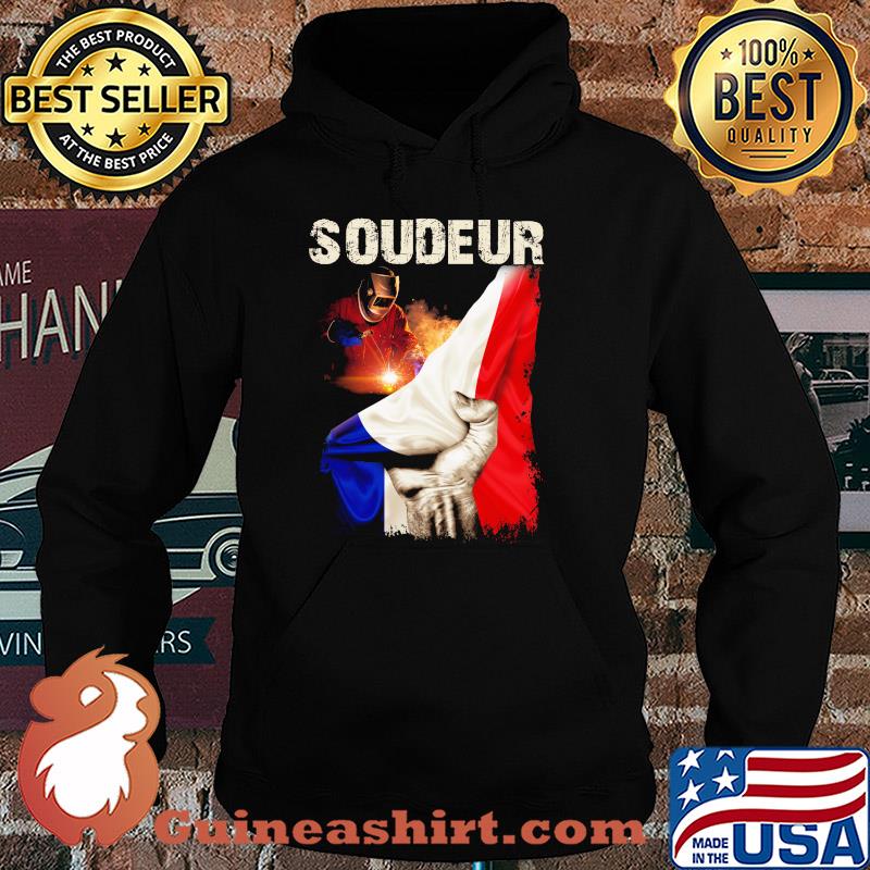 Superman Soudeur France Flag Shirt Hoodie