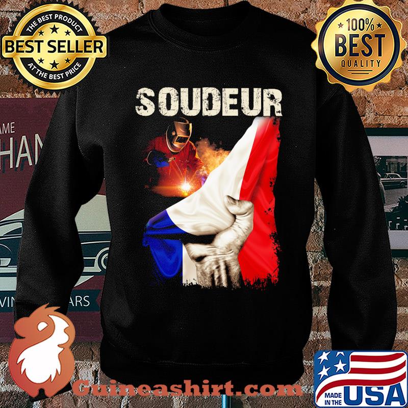 Superman Soudeur France Flag Shirt Sweater