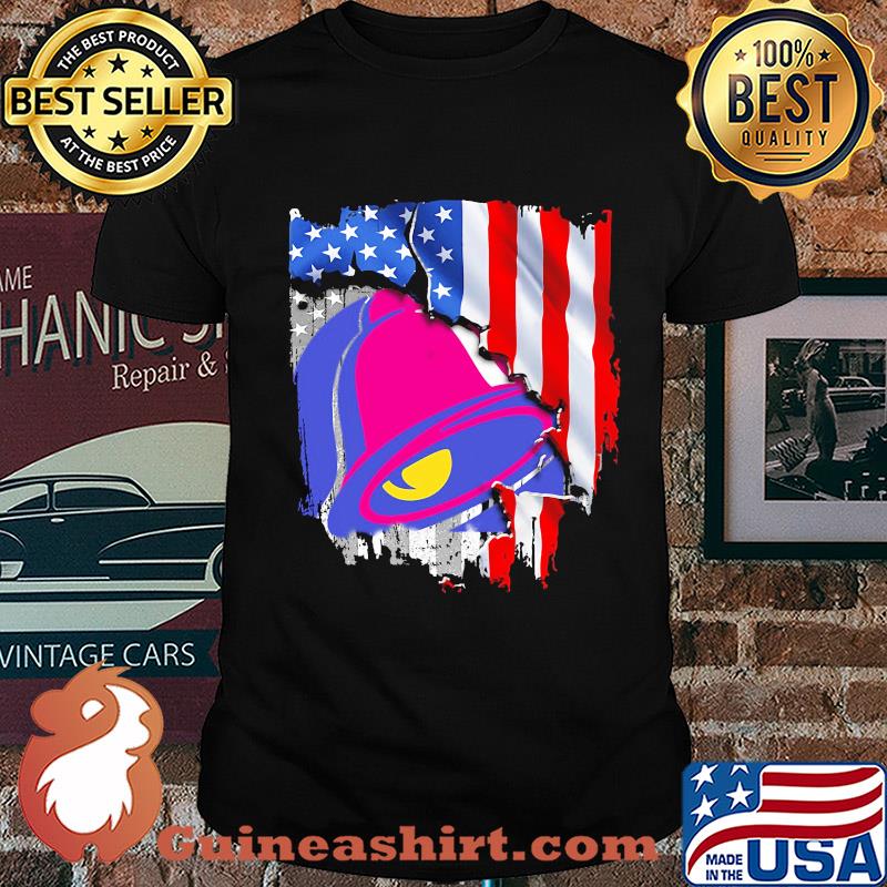 Taco bell american flag happy independence day shirt