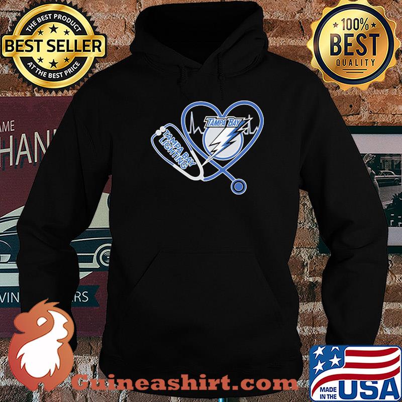 Tampa bay lightning stethoscope heart s Hoodie