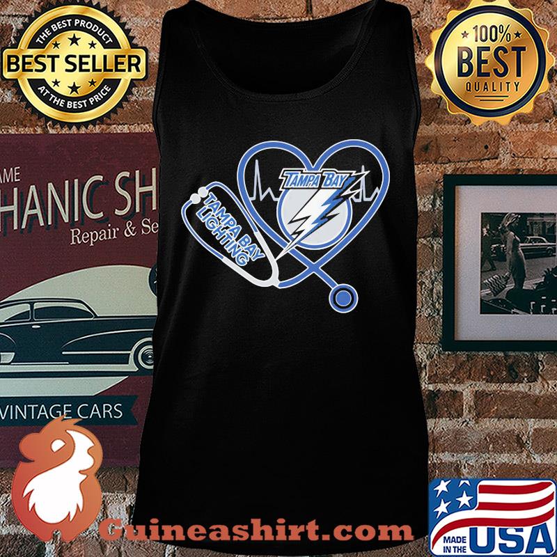 Tampa bay lightning stethoscope heart s Tank top
