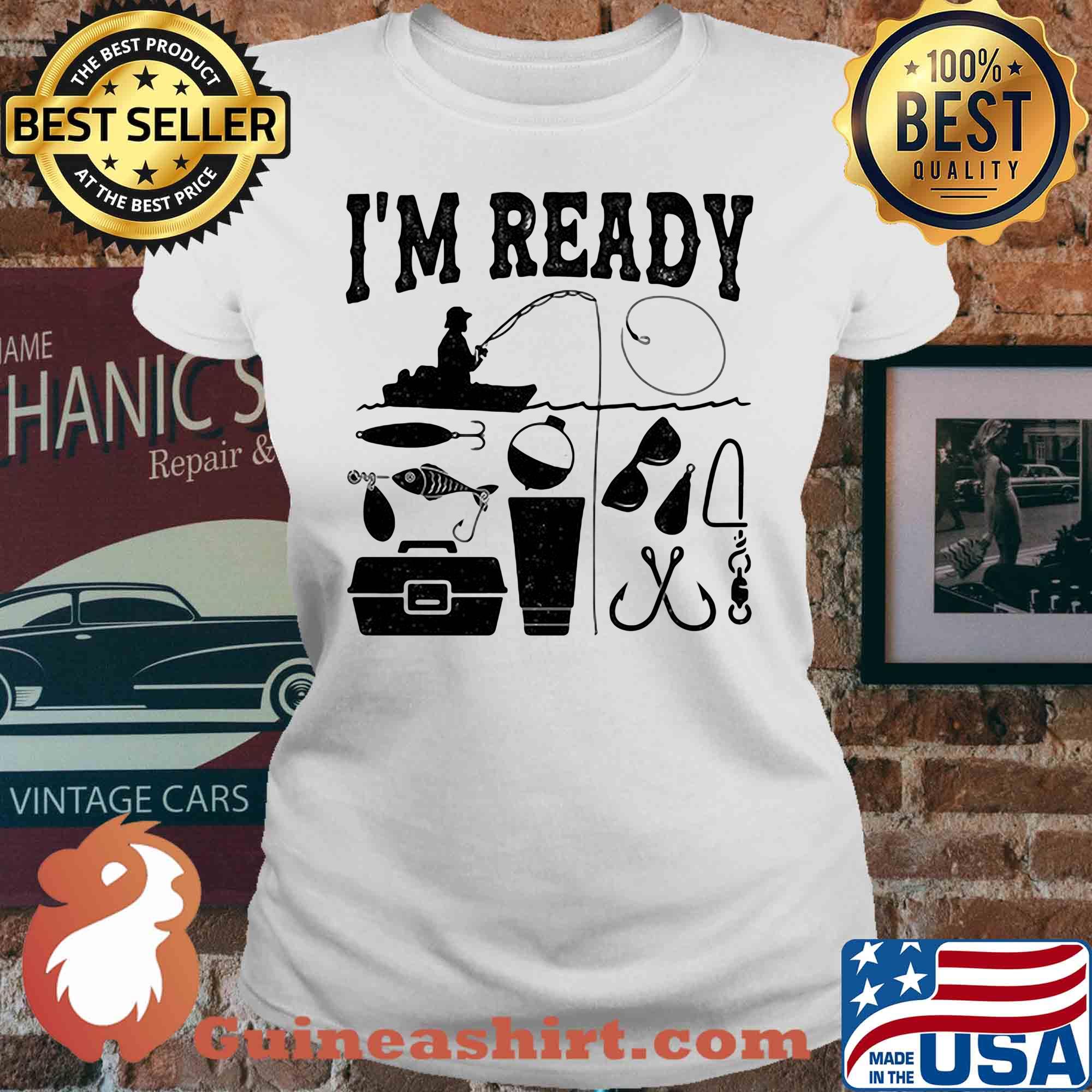 That enough I'm ready fishing s V-neck