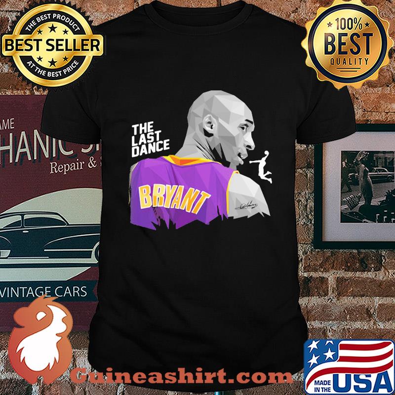 The last dance kobe bryant signature shirt