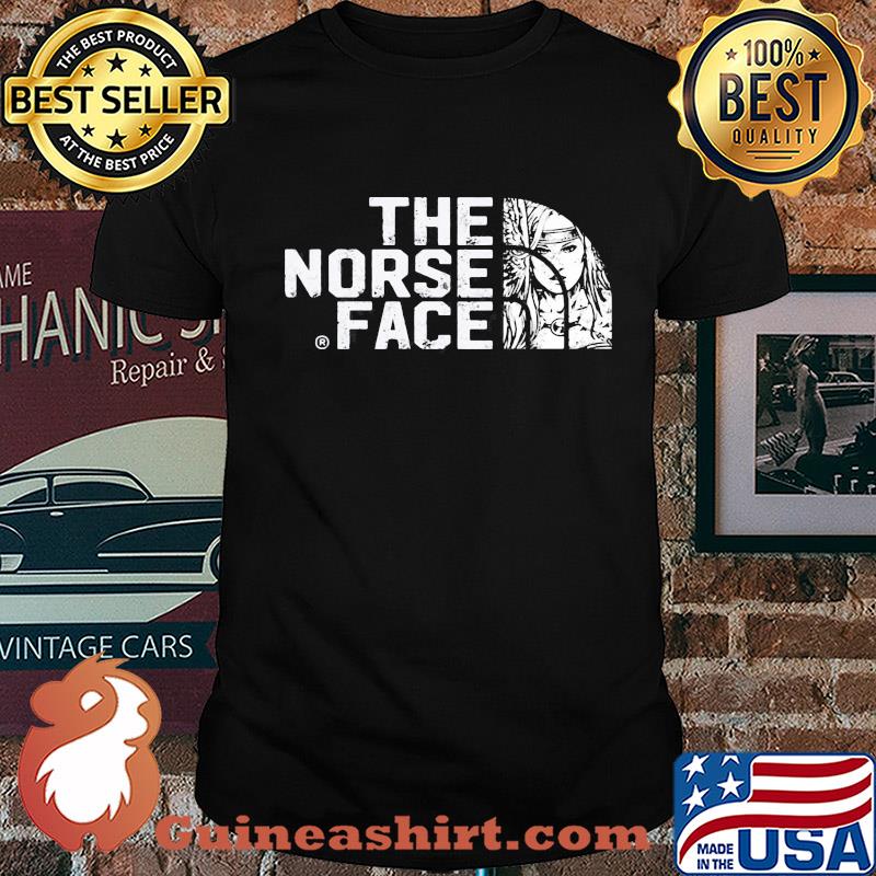 The Norse Face Shieldmaiden Viking Norse shirt