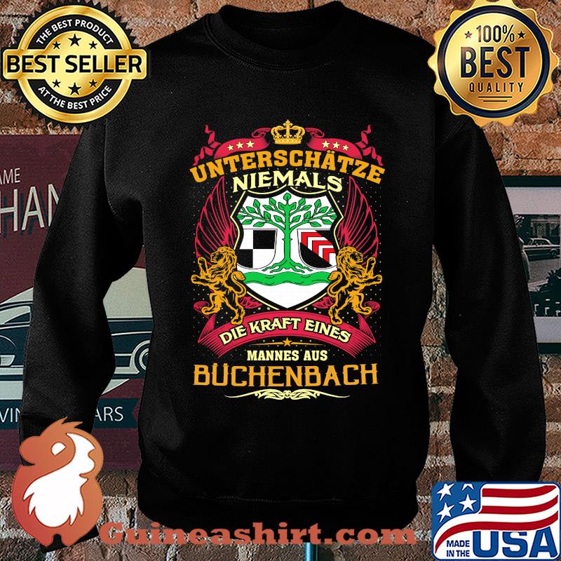 Unterschätze niemals die kraft eines mannes aus buchenbach s Sweater