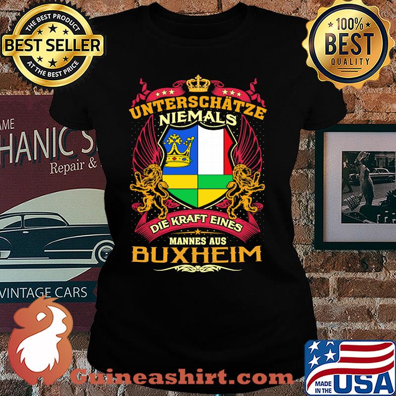 Unterschätze niemals die kraft eines mannes aus buxheim s Ladies tee