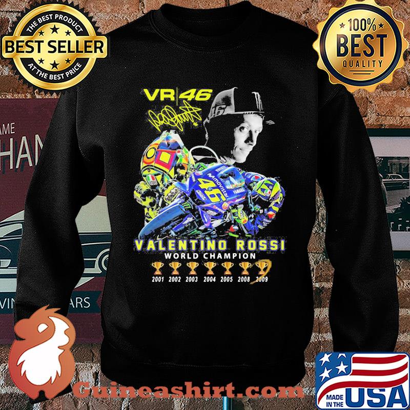 Vr46 valentino rossi world champion 7 cup signature s Sweater