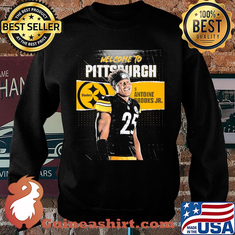 Welcome to pittsburgh steelers football team s antoine brooks jr s Sweater