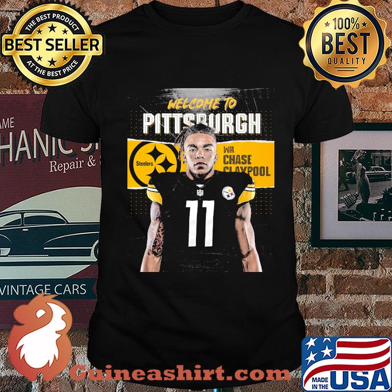 Welcome to pittsburgh steelers football team wr chase claypool shirt