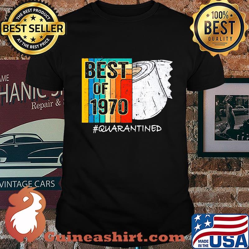 50Th Birthday best of 1970 quarantined shirt