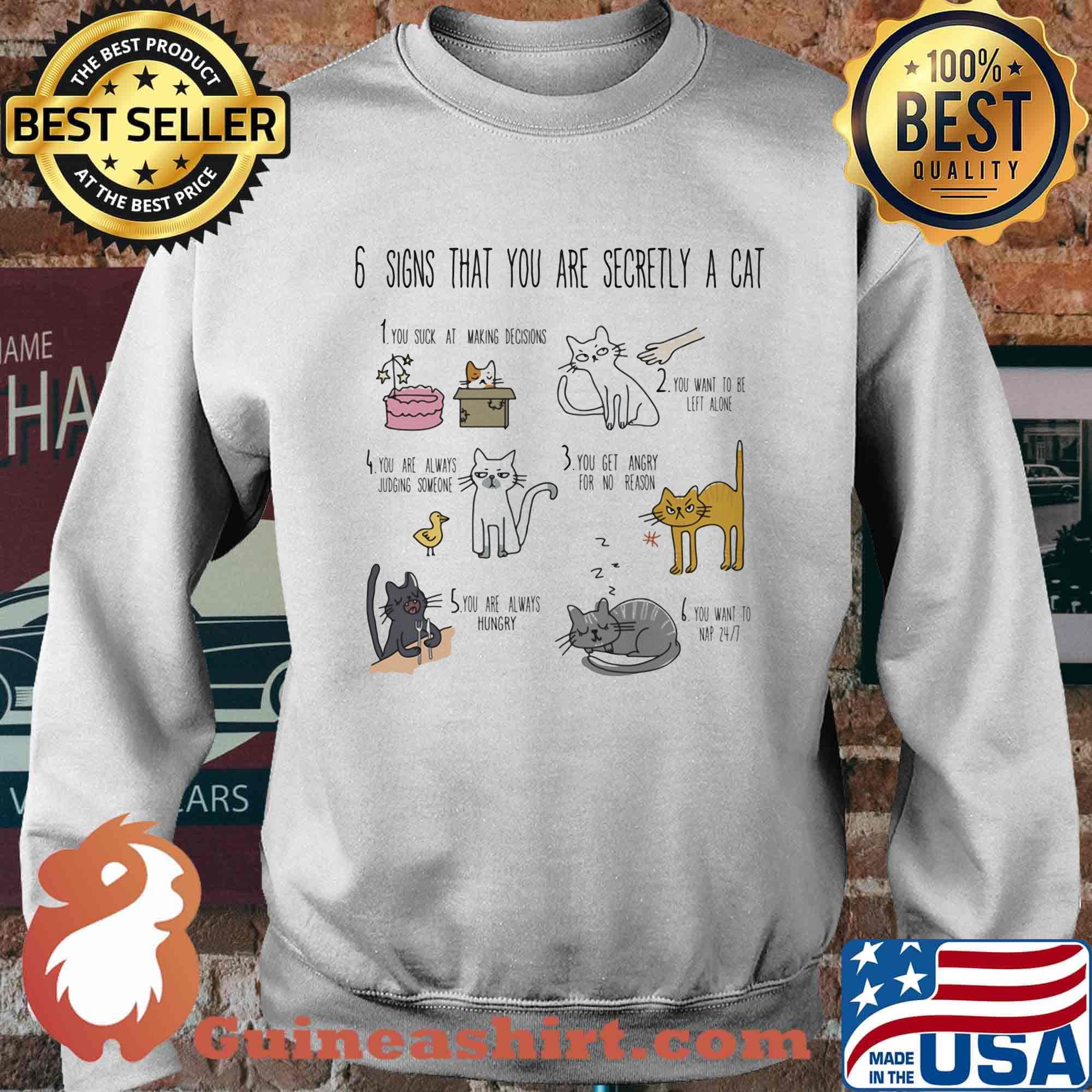 6 signs that you are secretly a cat s Sweater