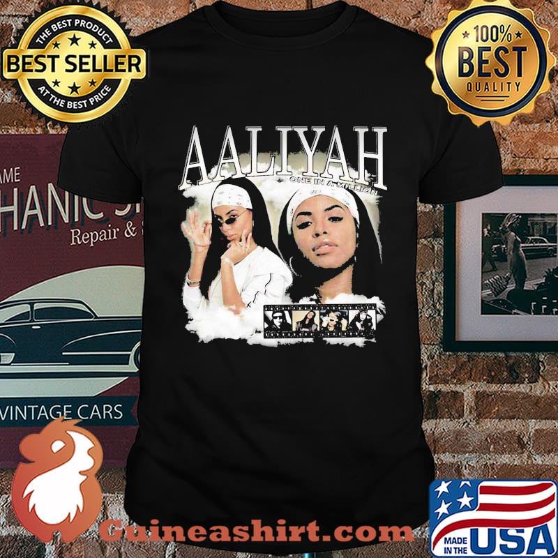 Aaliyah one in a million vintage shirt