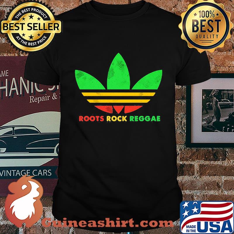 Adidas roots rock reggae juneteenth black lives matter shirt