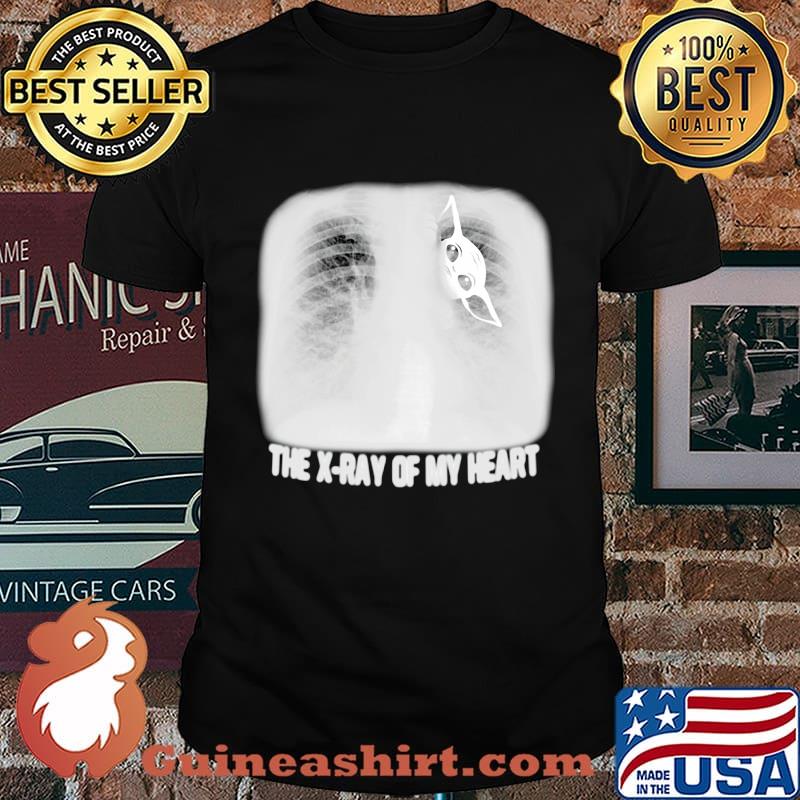 Baby yoda the x-ray of my heart shirt