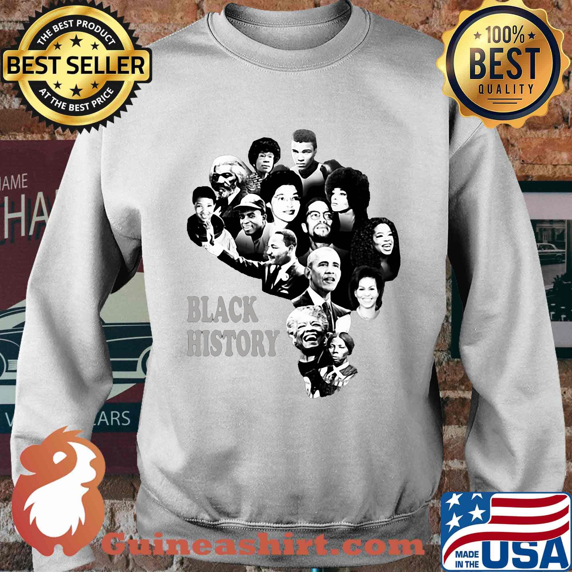 Black history america map black lives matter s Sweater