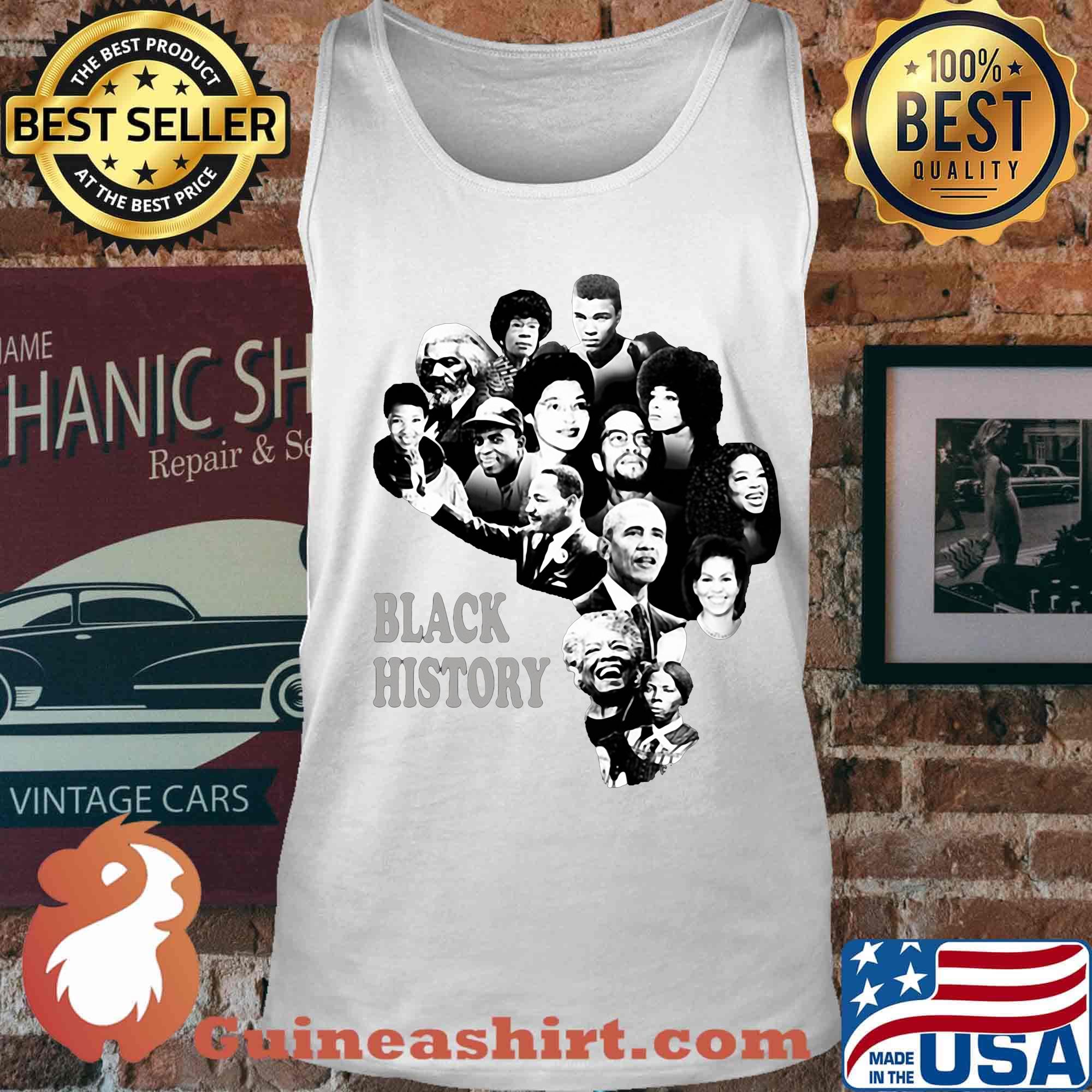 Black history america map black lives matter s Tank top