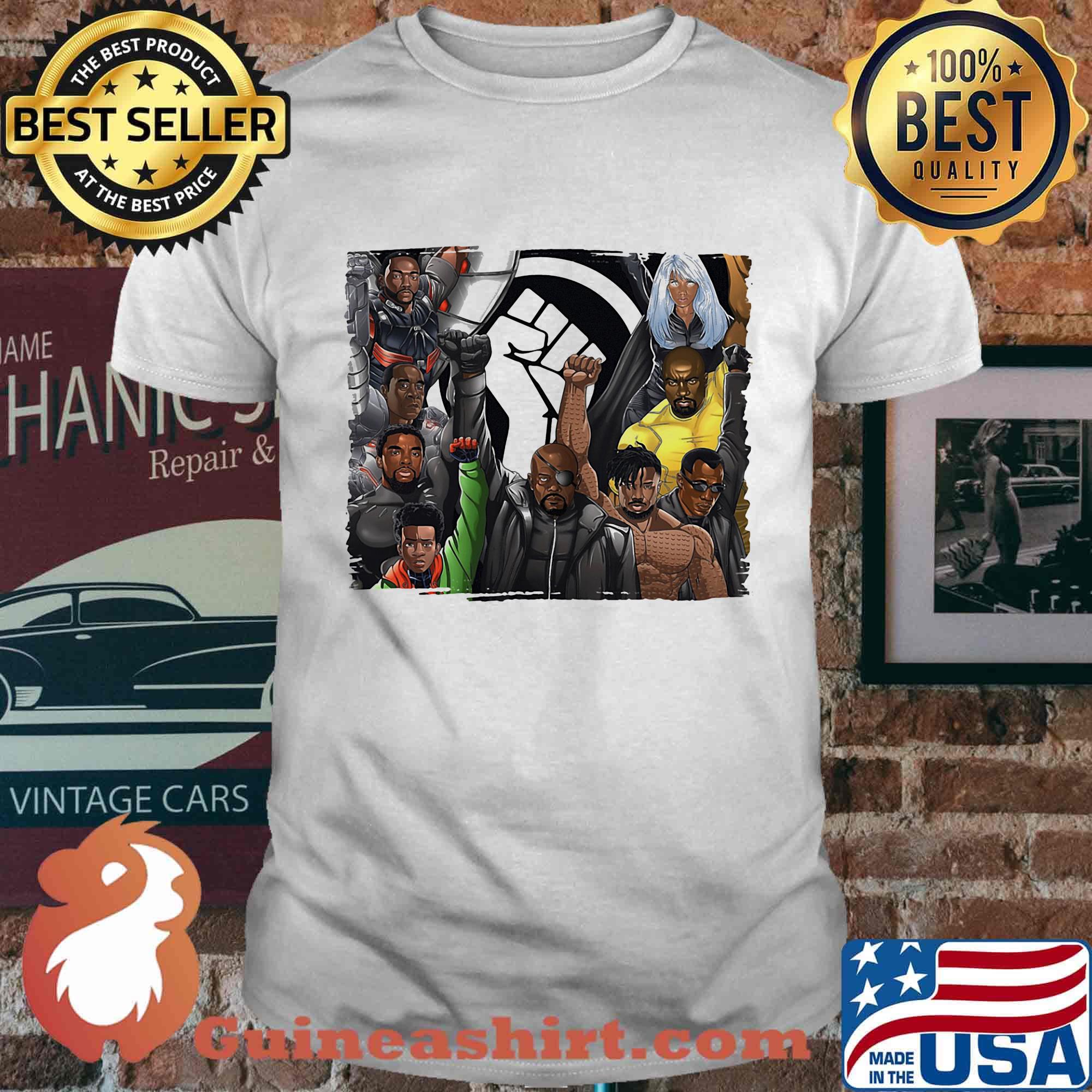BLack Lives Matter Heroes Shirt