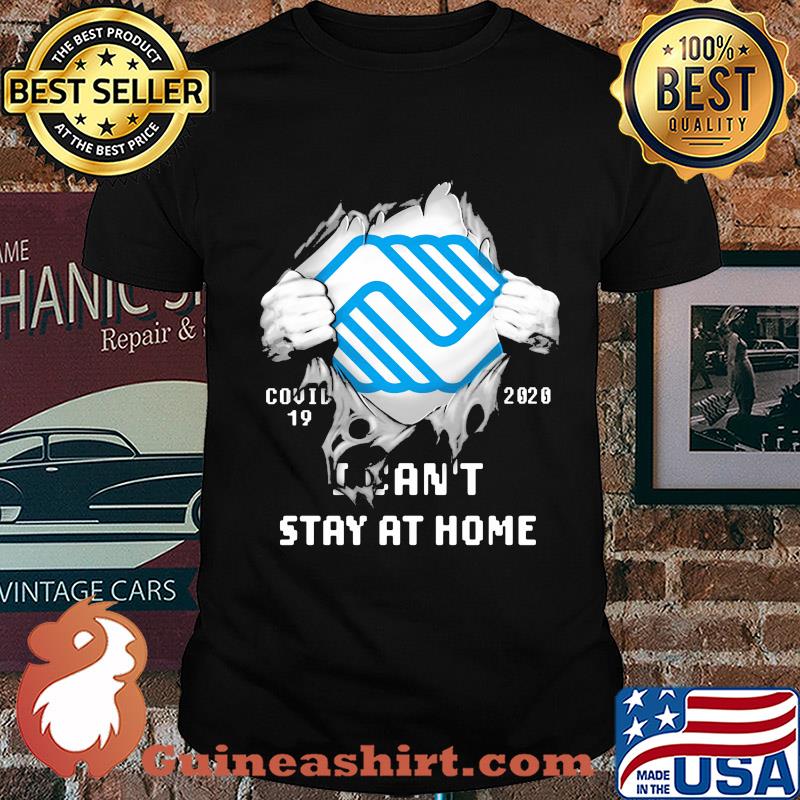 Blood insides boys & girls clubs of metro phoenix covid-19 2020 I can't stay at home shirt