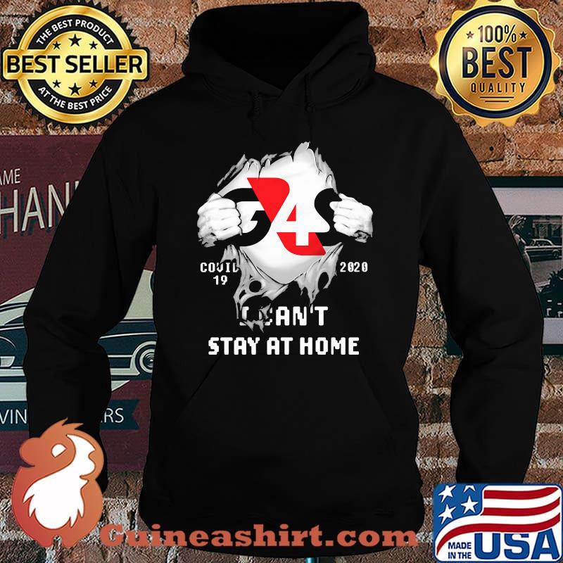 Blood insides gas covid-19 2020 i can't stay at home s Hoodie