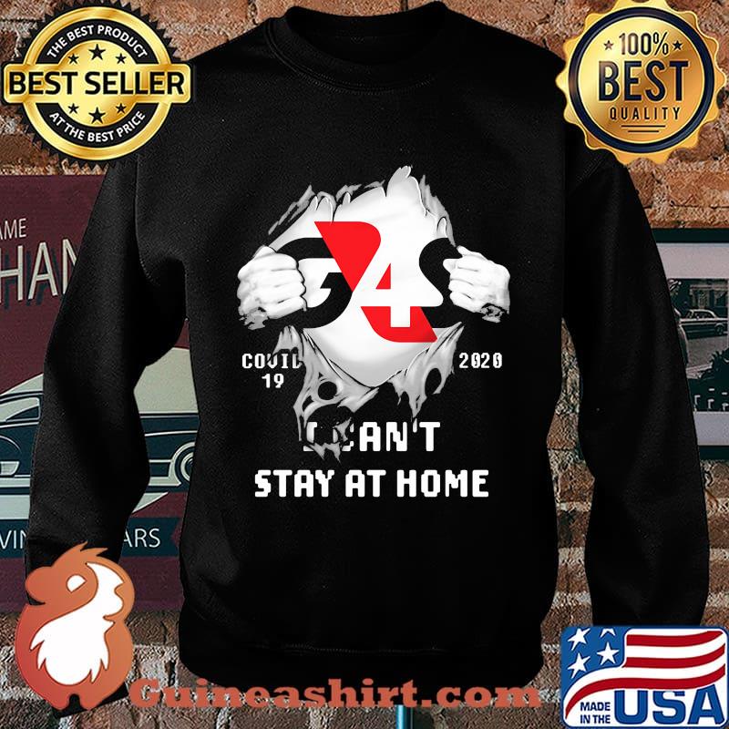 Blood insides gas covid-19 2020 i can't stay at home s Sweater