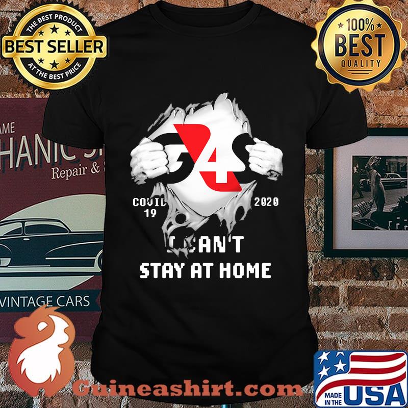Blood insides gas covid-19 2020 i can't stay at home shirt
