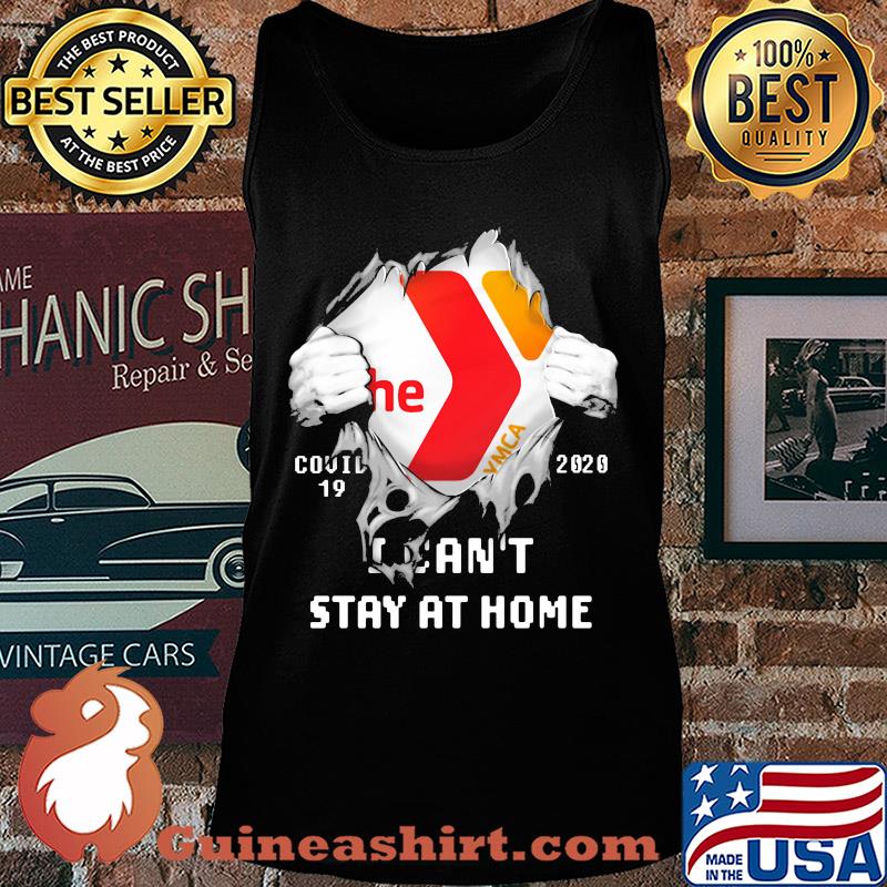 Blood insides guide to the YMCA covid-19 2020 I can't stay at home s Tank top