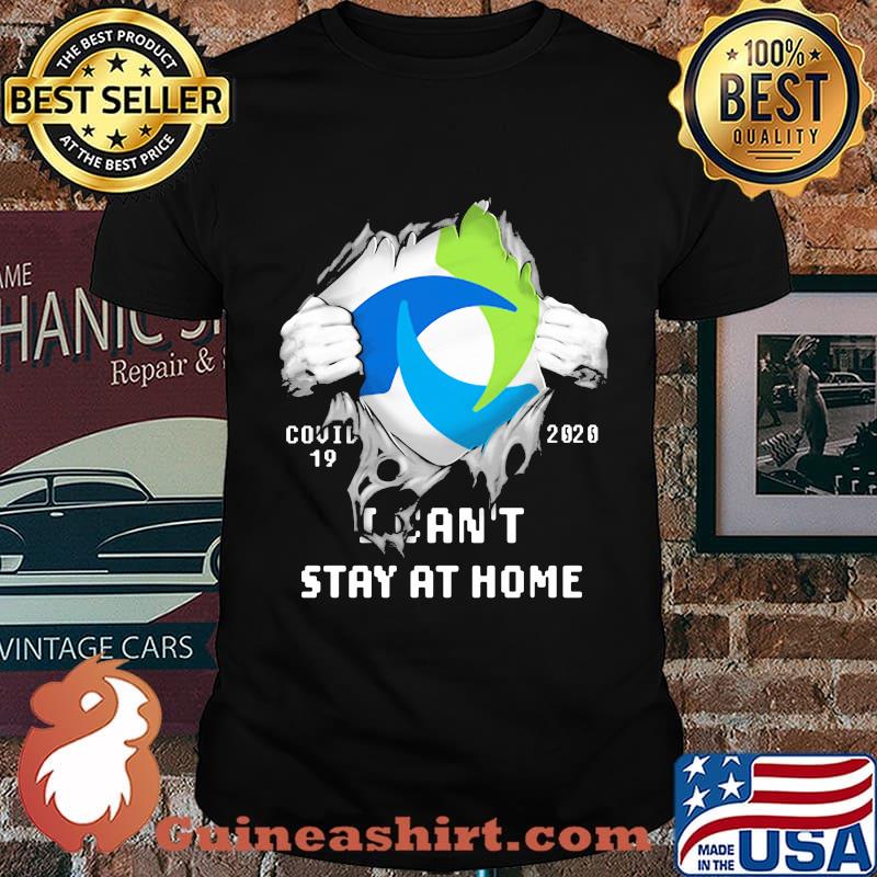 Blood insides lehigh valley health network covid-19 2020 i can't stay at home shirt